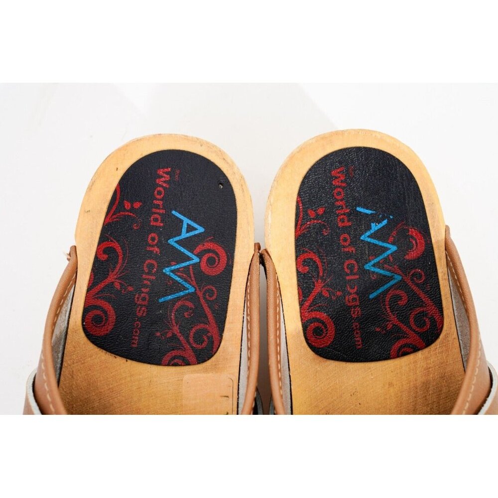 AM World Of Clogs Women's Sz 39 EU / 8 US Shoes - Picture 3 of 16